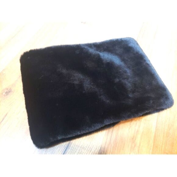 NWT Zara Girls Two-Tone Faux Fur SNOOD SCARF - Picture 3 of 5